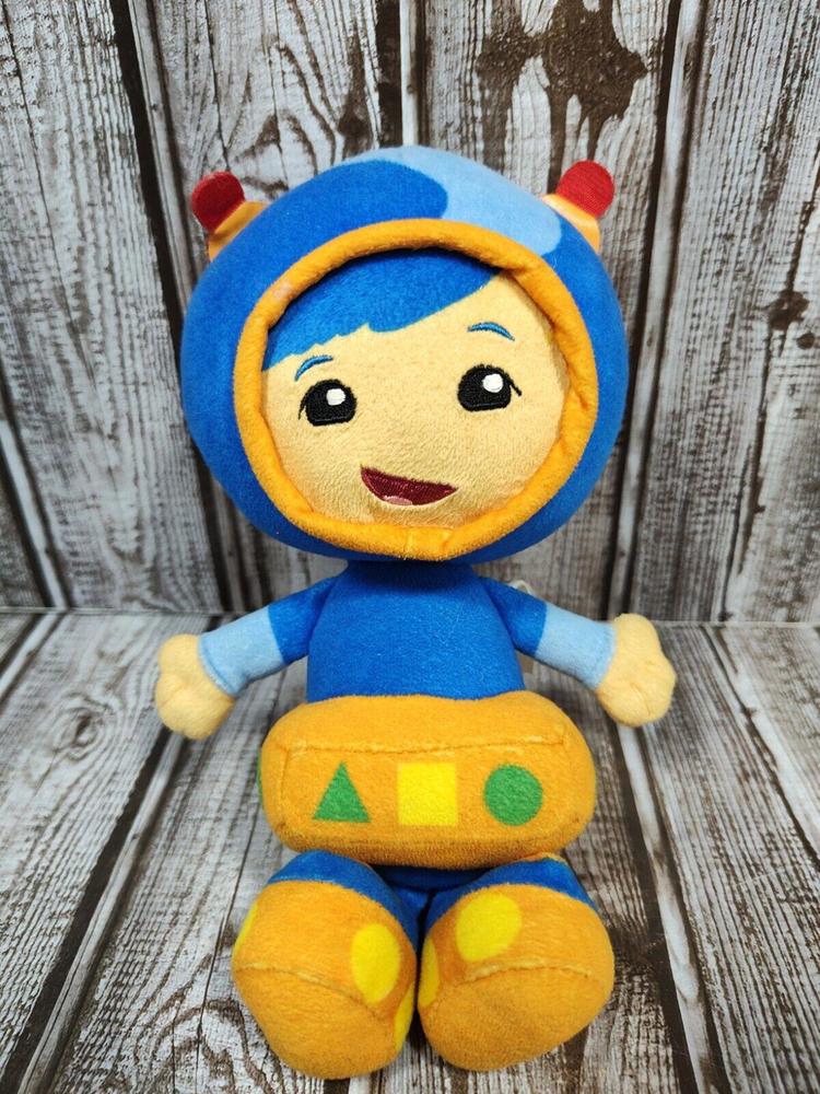Nickelodeon Nick Jr Team Umizoomi Geo plush doll figure stuffed toy beanbag Rare